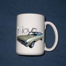 New 15 oz. 1968 Chevy Nova mug!