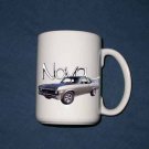 New 15 oz. Pewter 1970 Chevy Nova SS mug!