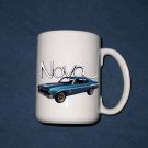 New 15 oz. Blue 1969 Chevy Yenko Nova mug!