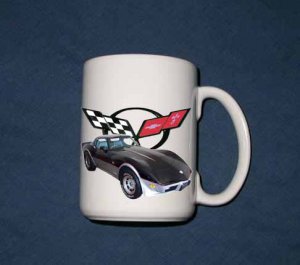 New 15 oz. 1978 Chevy Corvette Pace Car  mug!