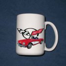 New 15 oz. Red 1960 Chevy Corvette mug!