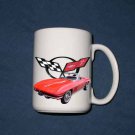 New 15 oz. Red 1965 Chevy Corvette mug!
