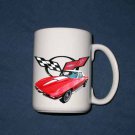 New 15 oz. Red 1967 Chevy Corvette mug!