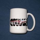 New 15 oz. Red 1970 Mercury Cougar w/letters mug