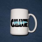 New 15 oz. Turquoise 1964 Ford Galaxie 500 XL w/letters mug!