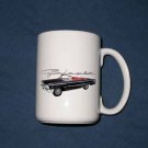 New 15 oz. Black 1963 Ford Galaxie Convertible mug!