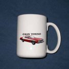 New 15 oz. Red Starsky and Hutch Ford Gran Torino mug!