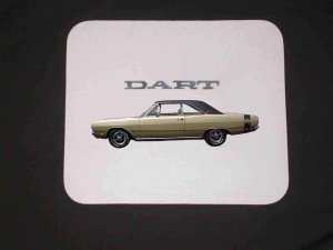 New 1969 Dodge Dart GTS Mousepad