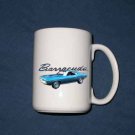 New 15 oz. Blue 1970 Plymouth  Barracuda mug