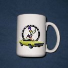 New 15 oz. Yellow 1971 Plymouth Roadrunner mug!