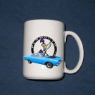 New 15 oz. Blue 1968 Plymouth Roadrunner  mug!