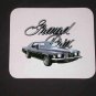 New Black 1973 Pontiac Grand Prix SJ Mousepad!