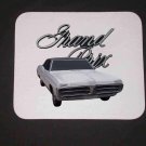 New White 1967 Pontiac Grand Prix Mousepad!