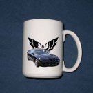 New Huge 15 Oz. Midnight Blue 2000 Pontiac WS6 Convertible Trans AM Mug