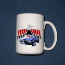 New Huge 15 Oz. Black 1968 Pontiac Firebird Convertible Mug New Huge 15 Oz. Black 1968 Pontiac Firebird Convertible Mug