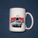 New Huge 15 Oz. Black 1967 Pontiac Firebird Mug