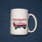 New Huge 15 Oz. Red 1965 Pontiac GTO Mug