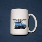 New Huge 15 Oz. Blue 1970 Pontiac GTO Mug