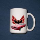 New Huge 15 Oz. Red 1977 Pontiac Trans AM Mug