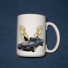 New Huge 15 Oz. Black/Gold 1978 Pontiac Trans AM Mug