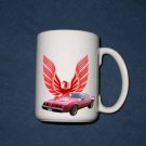 New Huge 15 Oz. Red 1979 Pontiac Formula Firebird Mug
