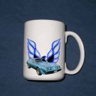 New Huge 15 Oz. Blue 1979 Pontiac Trans AM Mug