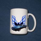 New Huge 15 Oz. Blue 1980 Pontiac Trans AM Mug