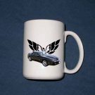 New Huge 15 Oz. Black 1998 Pontiac Trans AM WS6 Mug