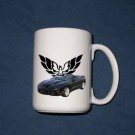 New Huge 15 Oz. Black 1999 Pontiac Trans AM WS6 Convertible Mug New Huge 15 Oz. Black 1999 Pontiac Trans AM WS6 Convertible Mug