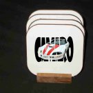New 1997 Chevy Camaro 30th Anniversary w/letters Hard Coaster set!!