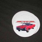 New Red 1967 Pontiac GTO Convertible Soft Coaster set!!