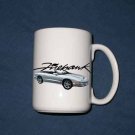New 15 oz. 2000 Pontiac Firehawk Firebird mug