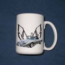 New 15 oz. 1989 Silver Pontiac Trans AM GTA mug