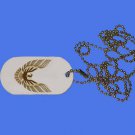 New 2nd Generation Gold Pontiac Trans AM Logo ID Tag