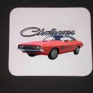 New Red 1974 Dodge Challenger Mousepad!!
