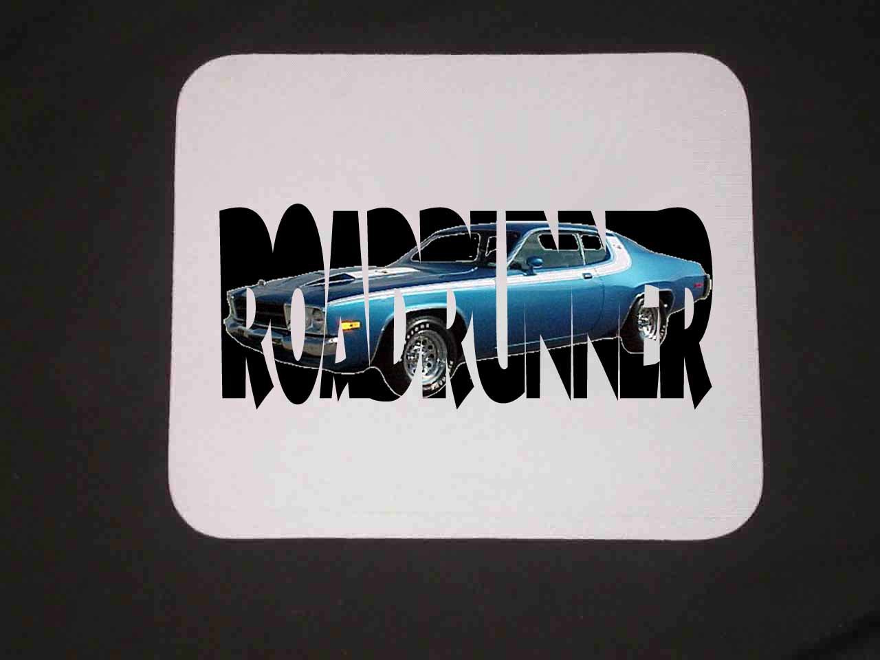 New 1973 Plymouth Roadrunner w/ letters Mousepad!!
