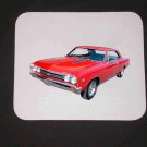 New 1967 Red Chevy Chevelle w/o logo Mousepad!