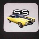 New 1970 Yellow Chevy Chevelle SS Mousepad!
