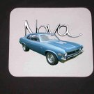 New Blue 1972 Chevy Nova SS Mousepad!