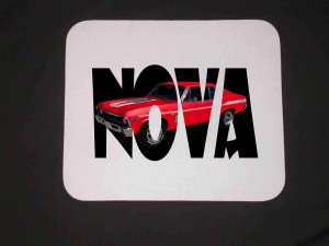 New 1969 Chevy Yenko Nova w/ letters Mousepad!