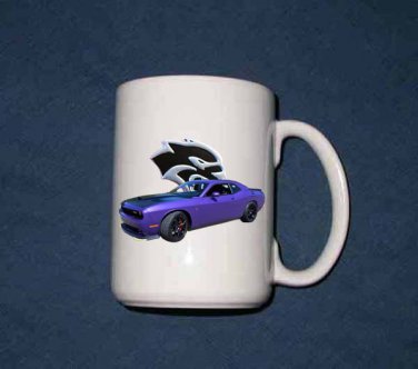 New 15 oz. Dodge Challenger Hellcat mug!