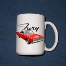 New 15 oz. 1967 Plymouth Fury mug!