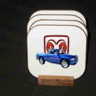 Beautiful Dodge RAM Indy pace pickup Hard Coaster set!