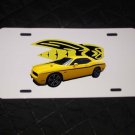 NEW 2012 Dodge Challenger Yellow Jacket  License Plate