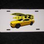 NEW 2012 Dodge Challenger Yellow Jacket  License Plate