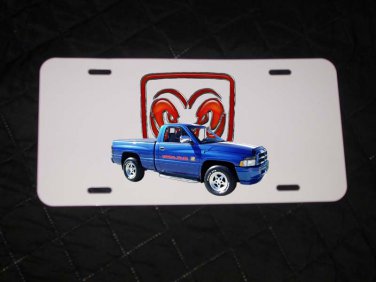 NEW Dodge RAM Indy Pace Truck License Plate FREE SHIPPING!