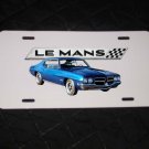 NEW 1972 Pontiac Lemans License Plate FREE SHIPPING! NEW 1972 Pontiac Lemans License Plate FREE SHIPPING!
