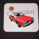 New 1980 Red Pontiac Sunbird Mousepad!