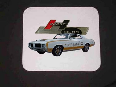 New 1972 Hurst Olds 442 Pace Car Mousepad!