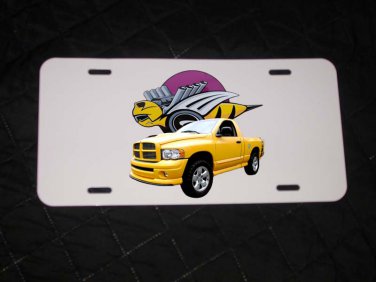 NEW  2005 Dodge Rumble Bee License Plate FREE SHIPPING!